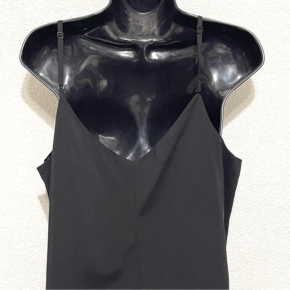 BeBe Woman Black Sequin Embellished Shift Dress Robe Tube Size L - Picture 7 of 16